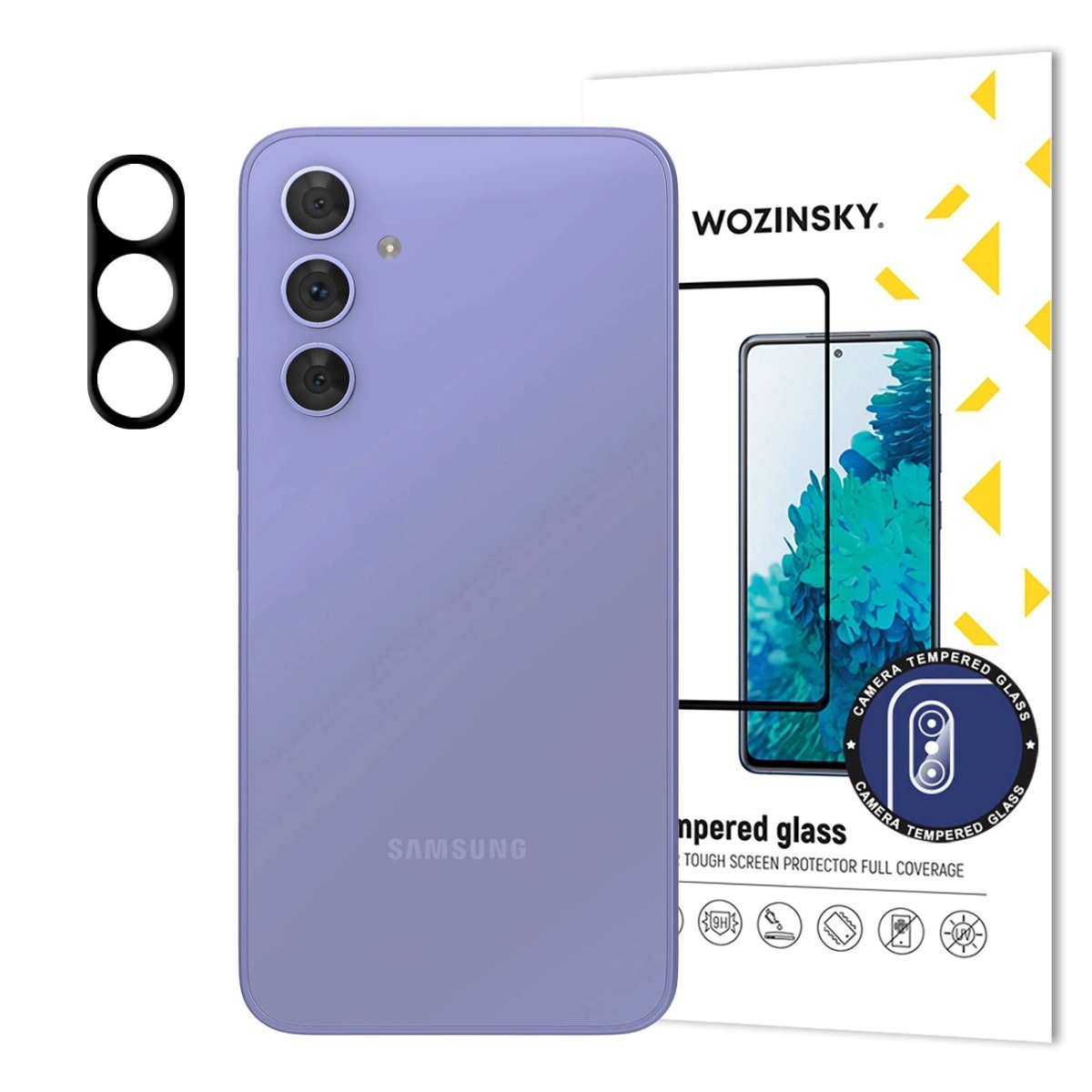 Levně WOZINSKY FULL COVER Sklo pro fotoaparát Samsung Galaxy A36 / A56