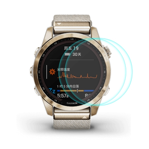 Levně ENKAY 2x Tvrzené sklo Garmin Fenix 7S