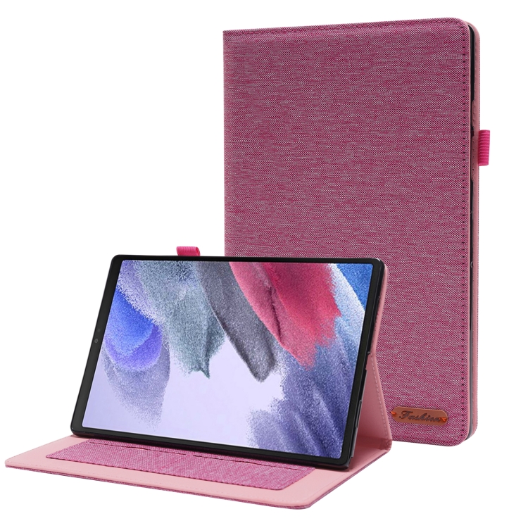 Levně FABRIC Zaklápěcí obal pro Huawei MatePad SE růžový
