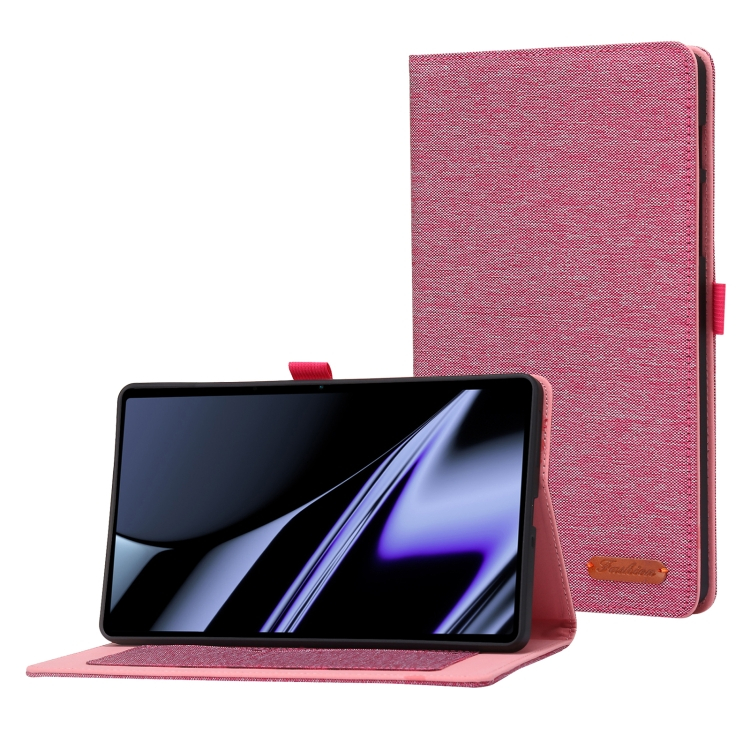 Levně FABRIC Zaklápěcí obal pro Realme Pad Mini růžový
