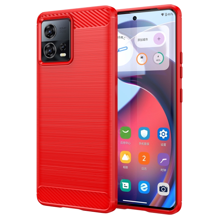 FLEXI TPU Kryt pro Motorola Edge 30 Fusion červený
