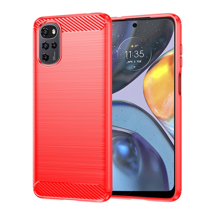 FLEXI TPU Kryt pro Motorola Moto E22s červený
