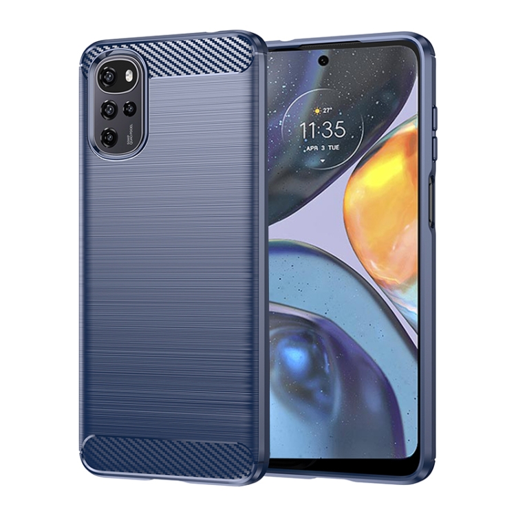 FLEXI TPU Kryt pro Motorola Moto E22s modrý
