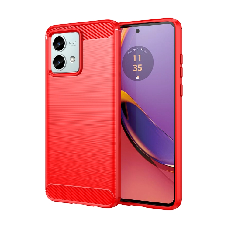 FLEXI TPU Kryt pro Motorola Moto G84 5G červený