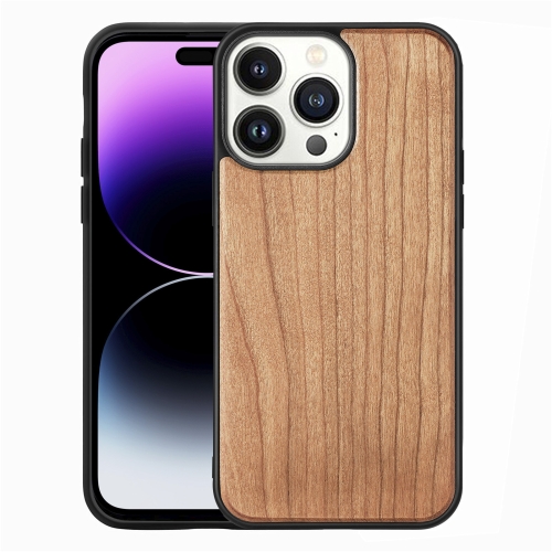 Levně FOREST Dřevěný kryt Apple iPhone 14 Pro CHERRY WOOD