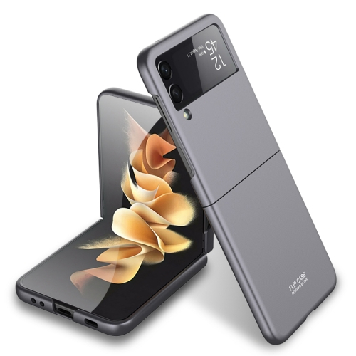 Levně GKK Plastový kryt Samsung Galaxy Z Flip 3 5G šedý