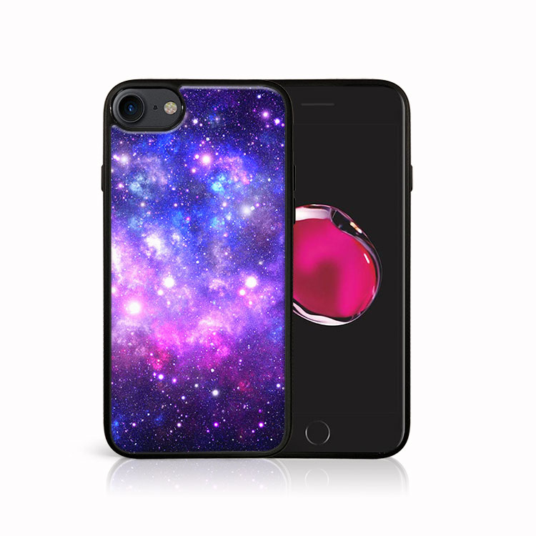 Levně MY ART Ochranný kryt Apple iPhone SE 2022 / 2020 / 7 / 8 GALAXY (015)