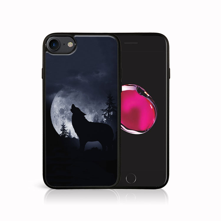 Levně PROTEMIO 41327
MY ART Ochranný kryt Apple iPhone SE 2022 / 2020 / 7 / 8 WOLF (044)