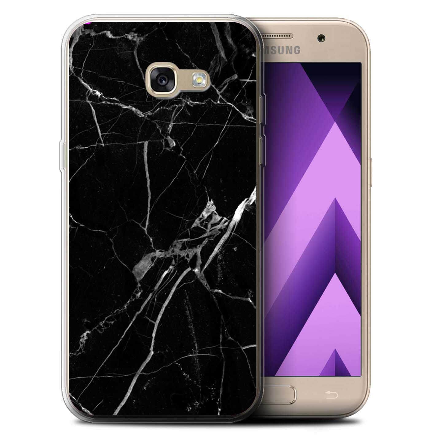 Levně MY ART kryt Samsung Galaxy A3 2017 (A320) BLACK MARBLE (142)