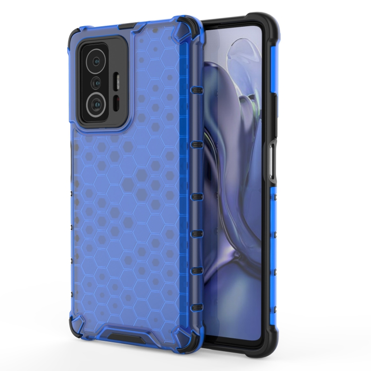 Levně HONEYCOMB Ochranný kryt Xiaomi 11T / 11T Pro modrý