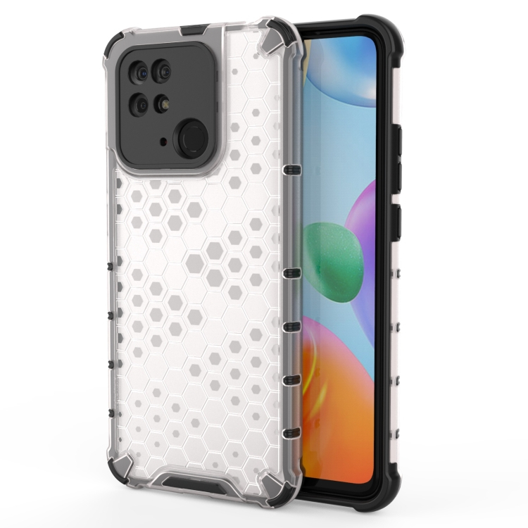 Levně HONEYCOMB Ochranný kryt Xiaomi Redmi 10C bílý