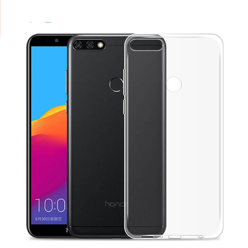 Silikonový obal Huawei Y7 Prime 2018 průhledný