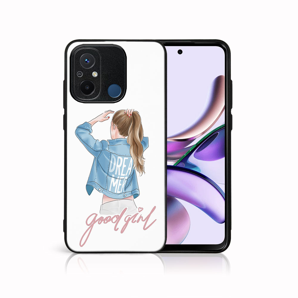 Levně MY ART Ochranný kryt pro Xiaomi Redmi 12C GOOD GIRL (130)