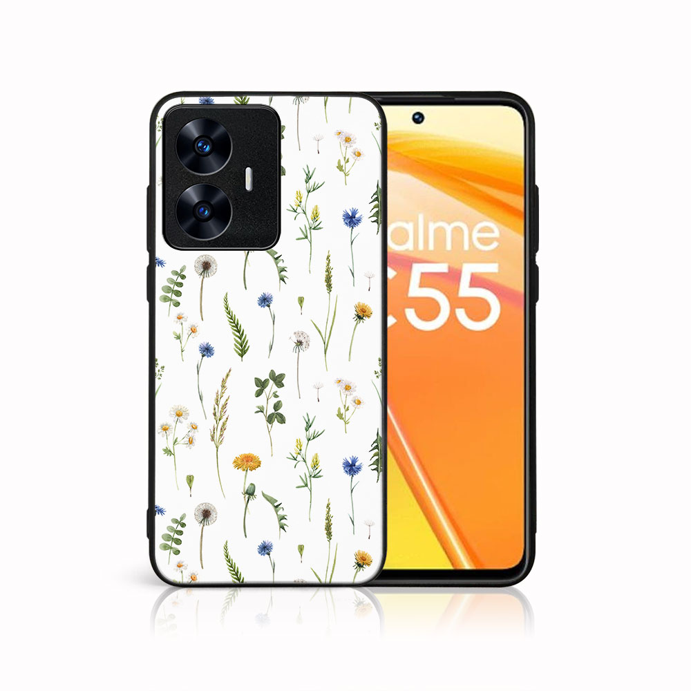 Levně MY ART Ochranný kryt pro Realme C55 WILDFLOWER (153)