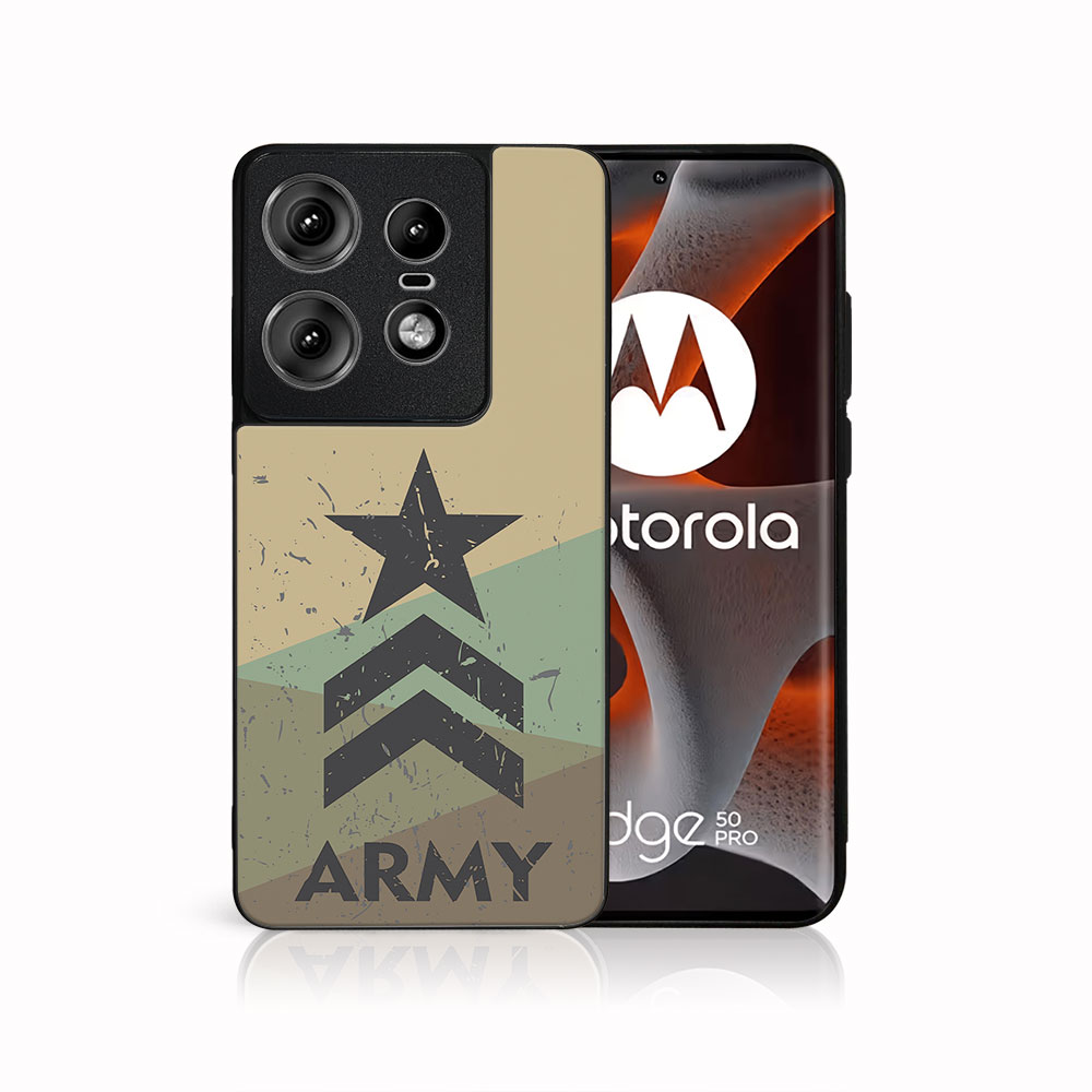 Levně MY ART Ochranný kryt pro Motorola Edge 50 Pro ARMY (236)