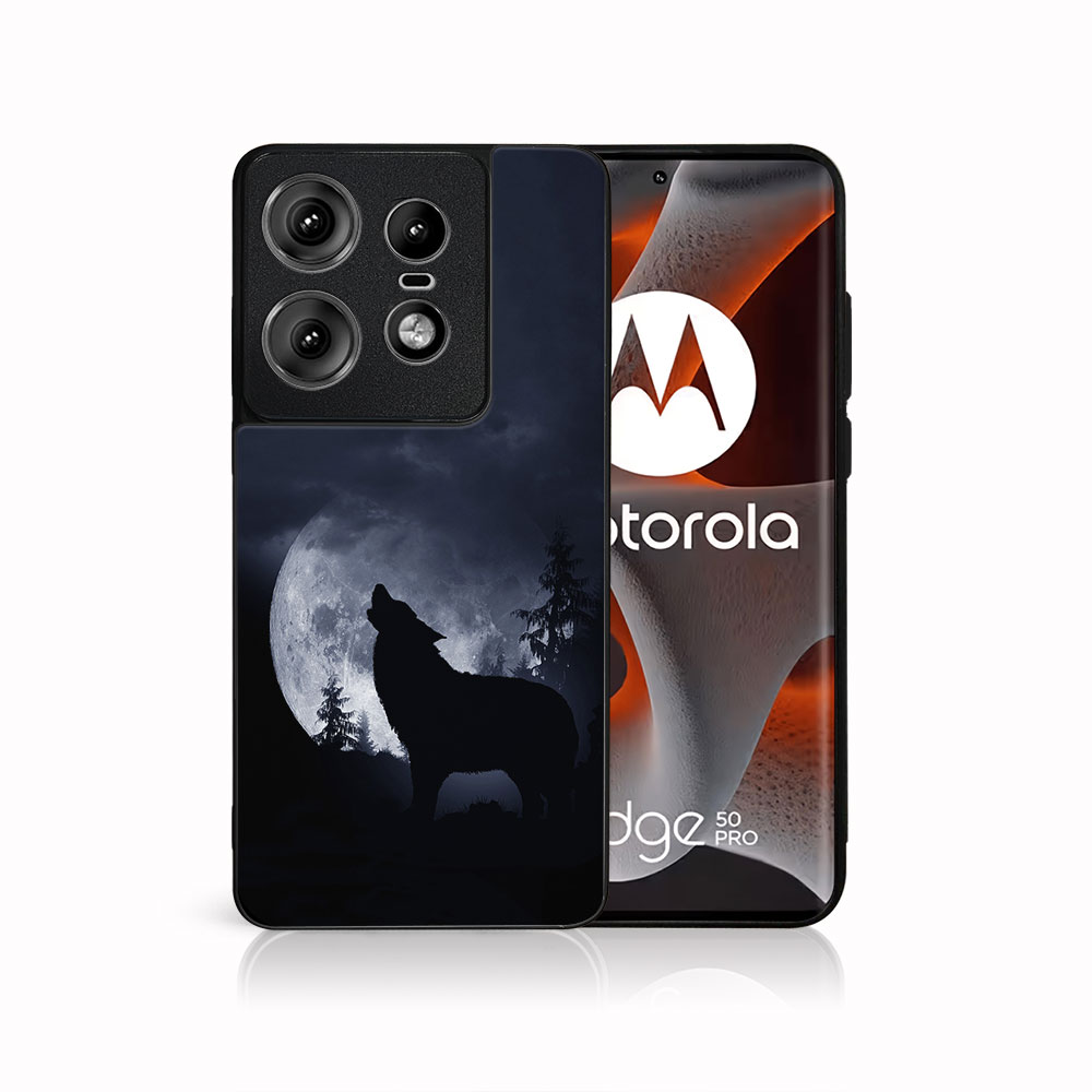 Levně MY ART Ochranný kryt pro Motorola Edge 50 Pro WOLF (247)