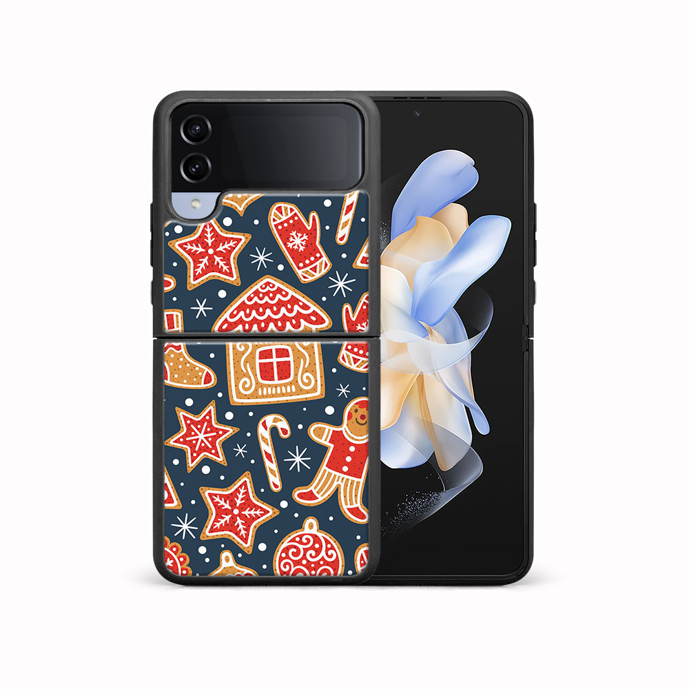 MY ART Kryt s vánočním designem Samsung Galaxy Z Flip4 5G CHRISTMAS (069)