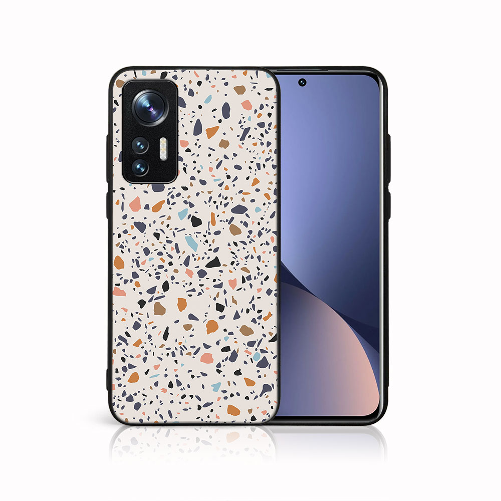 Levně MY ART Ochranný kryt pro Xiaomi 12 Lite BEIGE TERRAZZO (162)