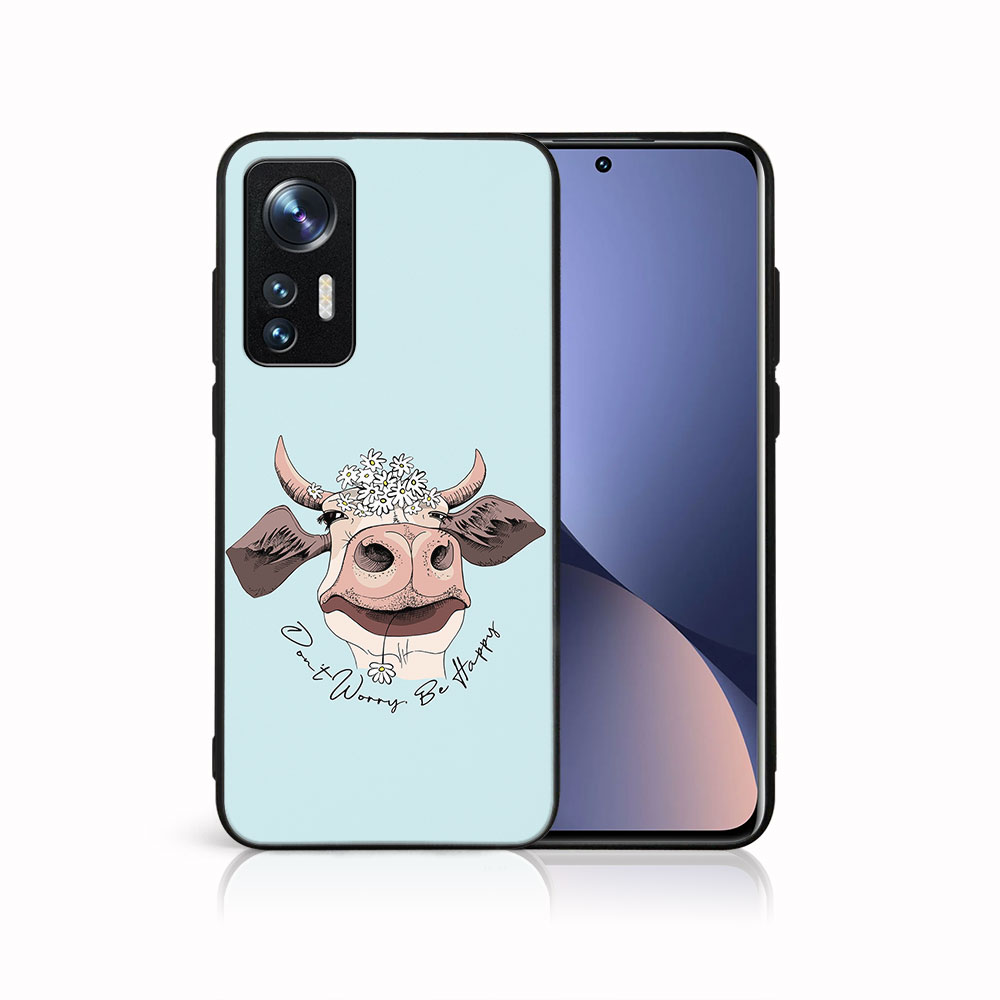 Levně MY ART Ochranný kryt pro Xiaomi 12 Lite HAPPY COW (181)