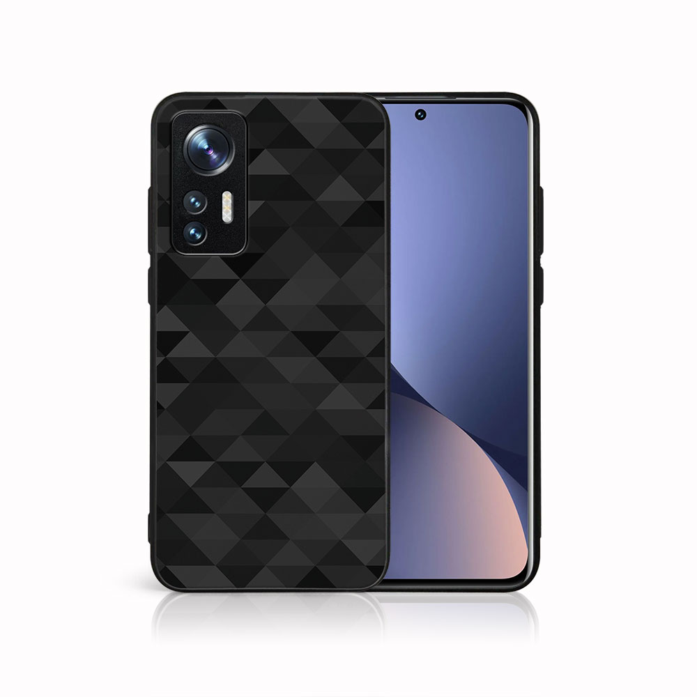 Levně MY ART Ochranný kryt pro Xiaomi 12 Lite BLACK TRIANGLES (232)