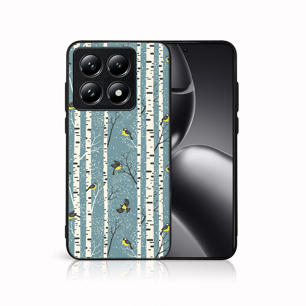 Levně MY ART Kryt s vánočním designem Xiaomi 14T Pro BIRCH (072)