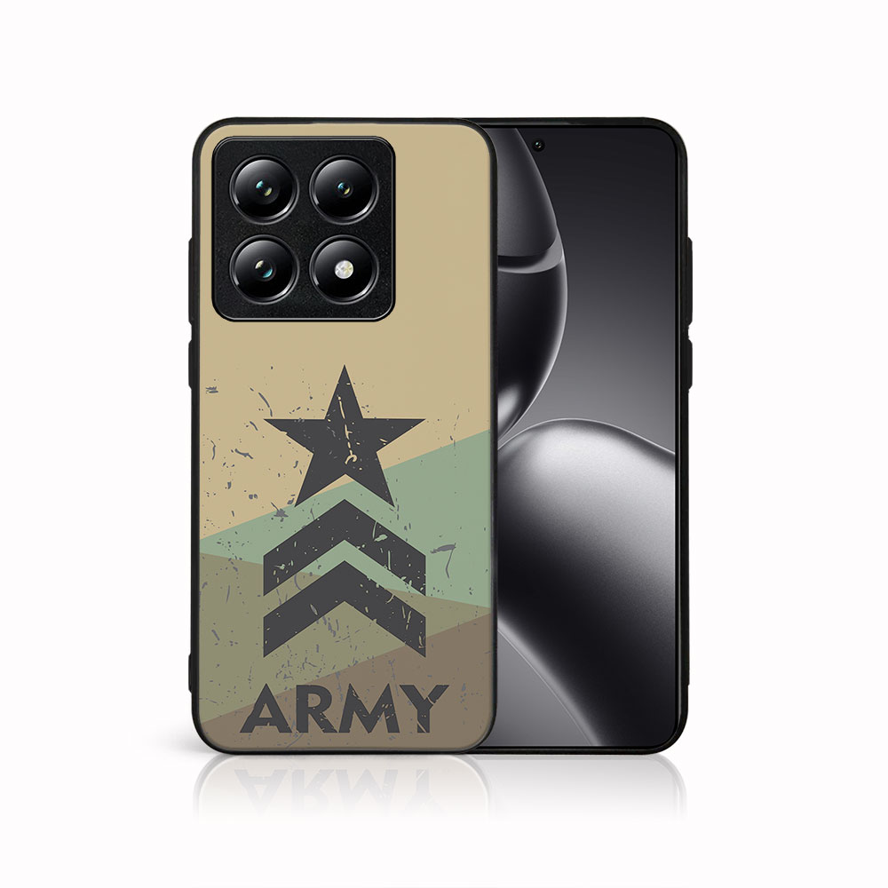 Levně MY ART Ochranný kryt pro Xiaomi 14T Pro ARMY (236)