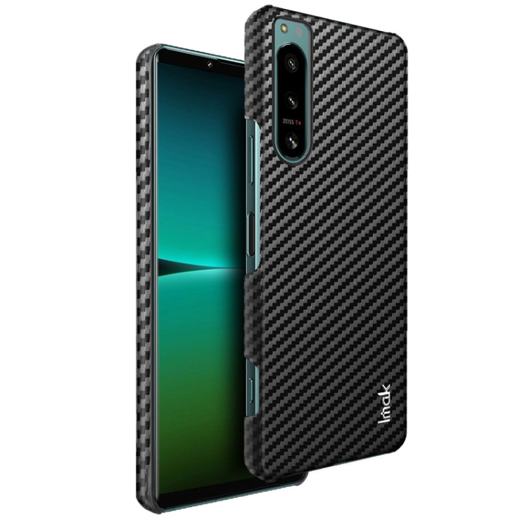Levně IMAK CARBON Ochranný obal pro Sony Xperia 5 IV černý