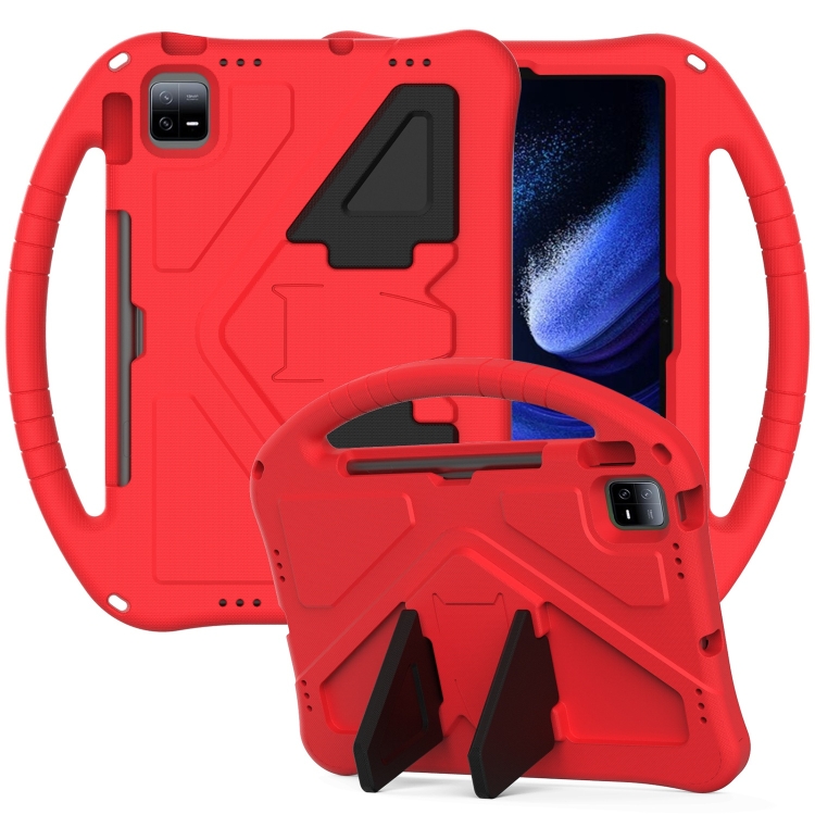 Levně KIDDO Dětský obal pro Xiaomi Pad 6 / Pad 6 Pro červený