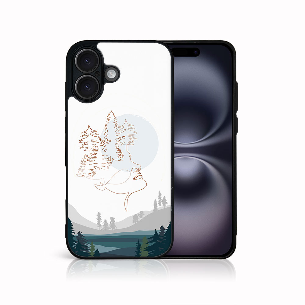Levně MY ART Ochranný kryt pro Apple iPhone 16 LAKE (192)