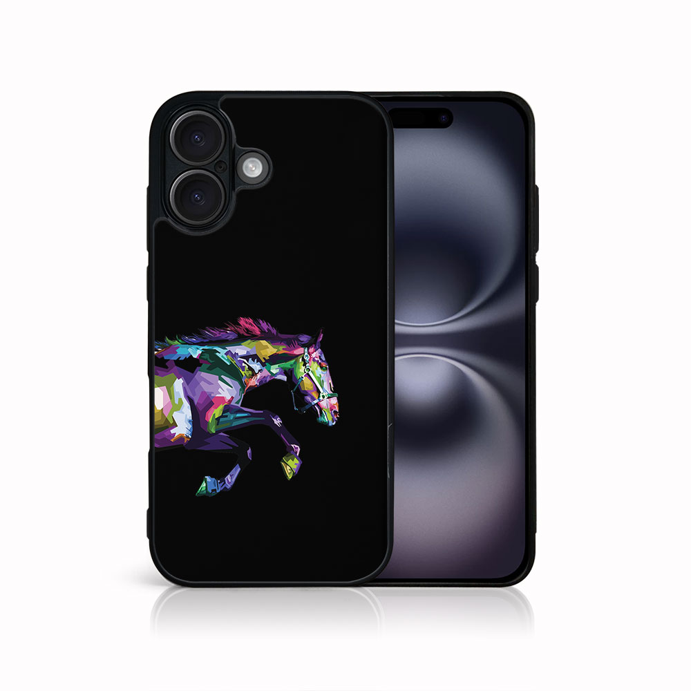 Levně MY ART Ochranný kryt pro Apple iPhone 16 Plus HORSE (249)