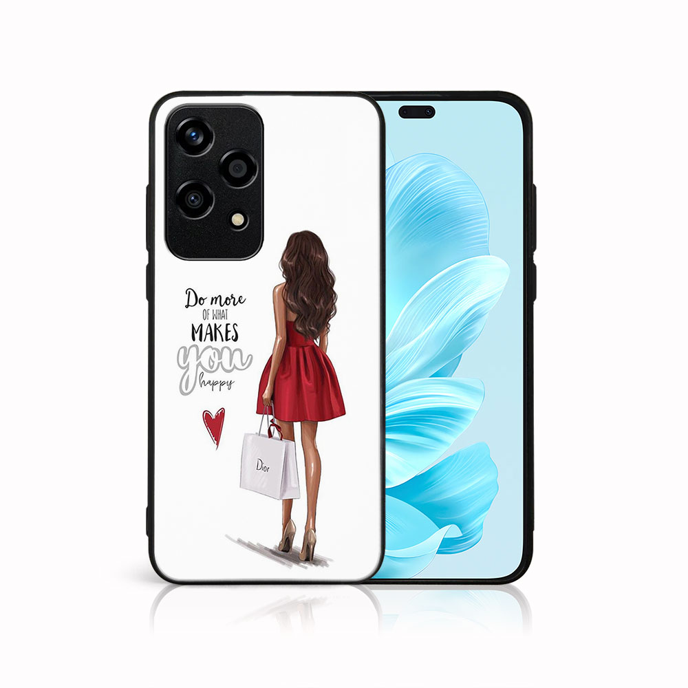 Levně MY ART Ochranný kryt pro Honor 200 Lite RED DRESS (137)