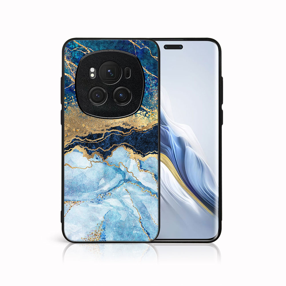 Levně MY ART Ochranný kryt pre Honor Magic6 Pro 5G BLUE MARBLE (141)