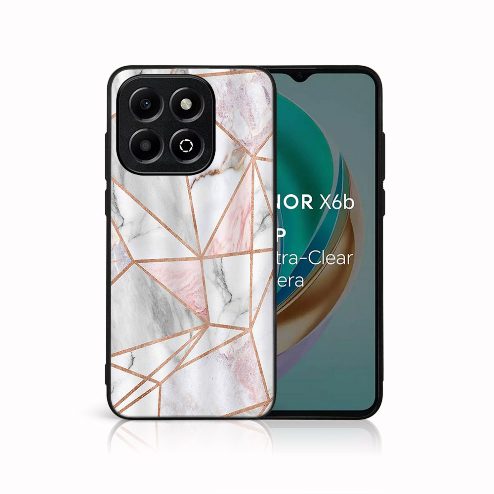 Levně MY ART Ochranný kryt pro Honor X6b PINK MARBLE (143)