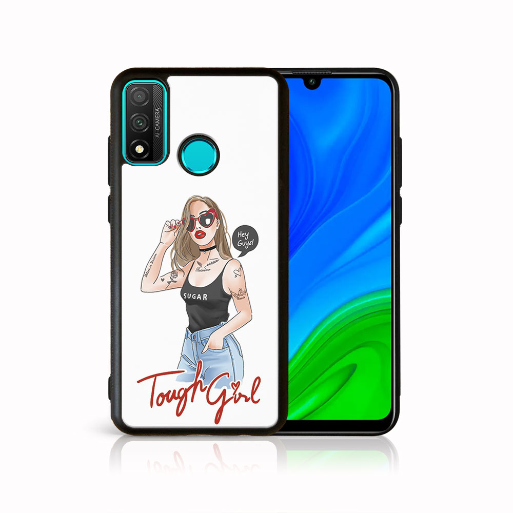 Levně MY ART Ochranný kryt pro Huawei P Smart 2020 TOUGH GIRL (131)