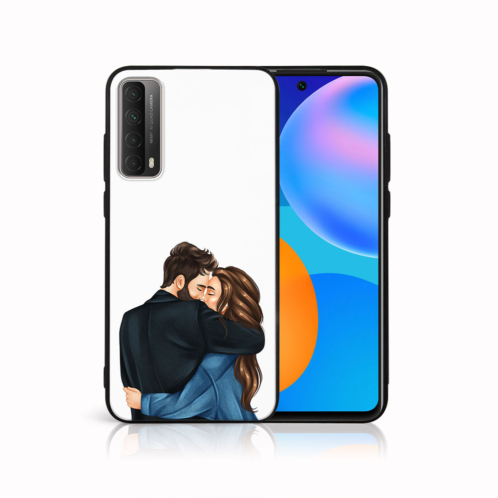 Levně MY ART Silikonový obal Huawei P Smart 2021 COUPLE (117)