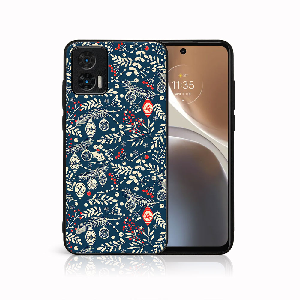 MY ART Kryt s vánočním designem Motorola Edge 30Neo MISTLETOE (070)