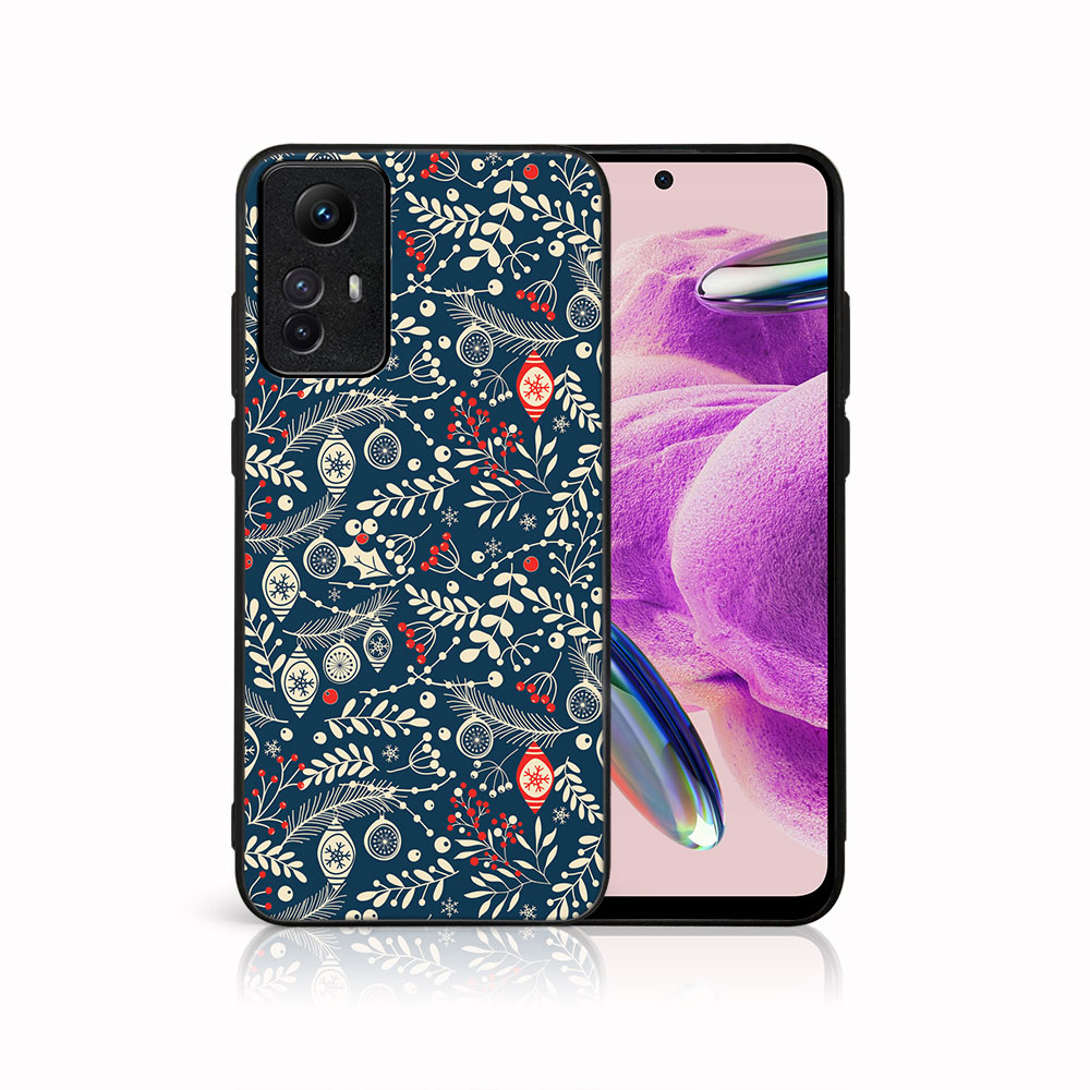 Levně MY ART Kryt s vánočním designem Xiaomi Redmi Note 12S MISTLETOE (070)