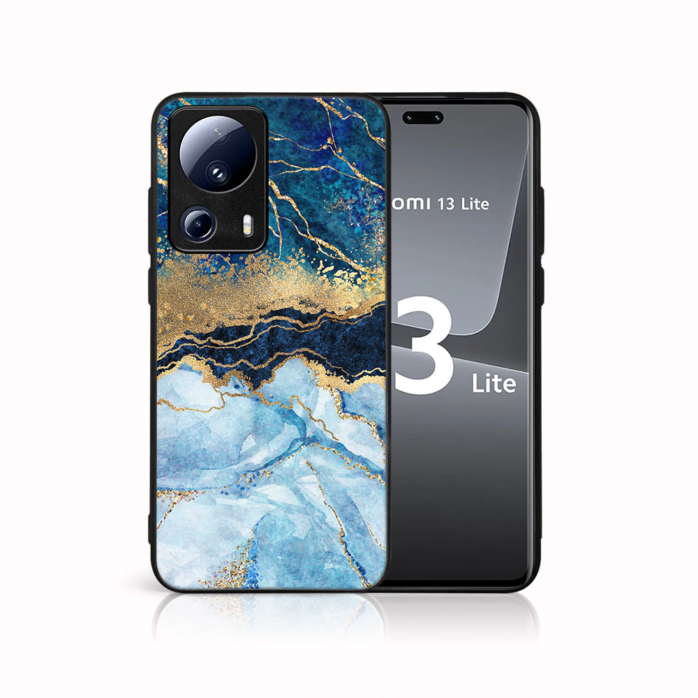 Levně MY ART Ochranný kryt pro Xiaomi 13 Lite BLUE MARBLE (141)