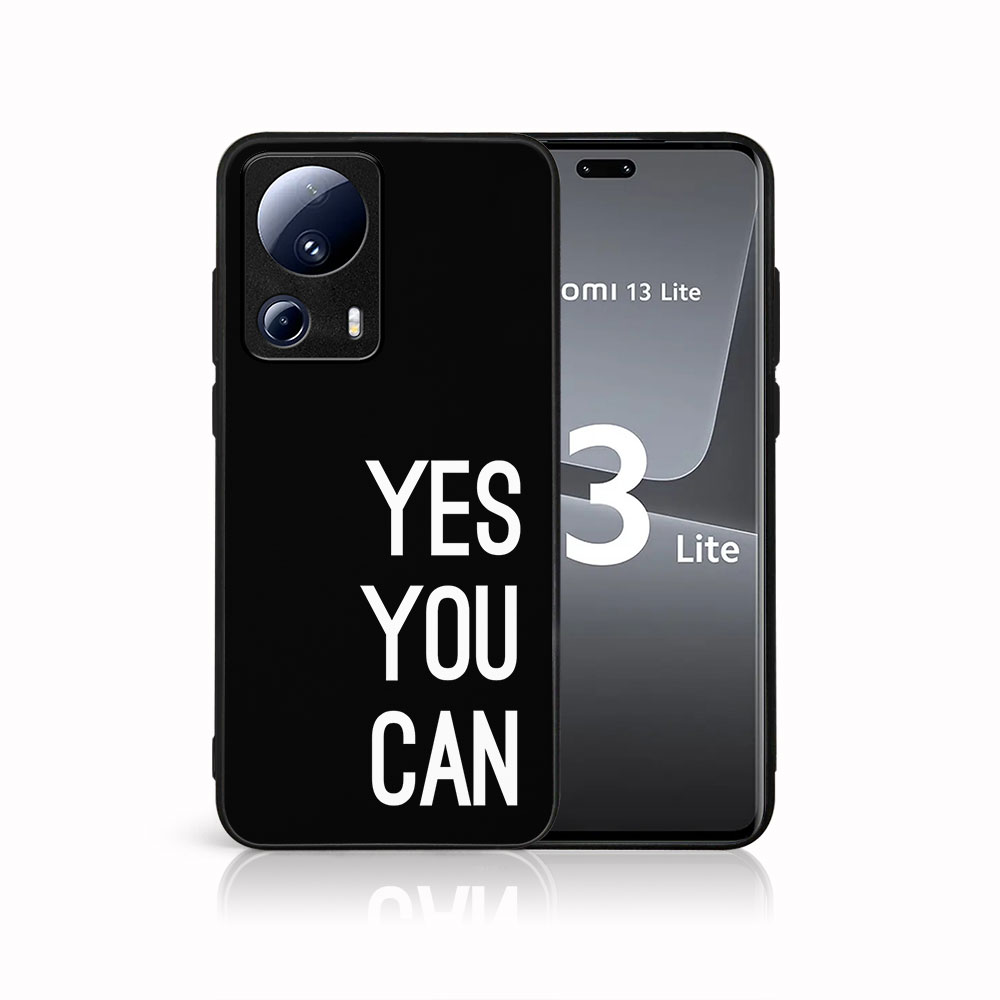 Levně MY ART Ochranný kryt pro Xiaomi 13 Lite YOU CAN (171)