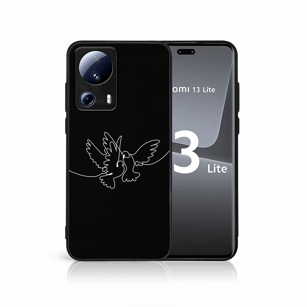 Levně MY ART Ochranný kryt pro Xiaomi 13 Lite WHITE DOVE (195)