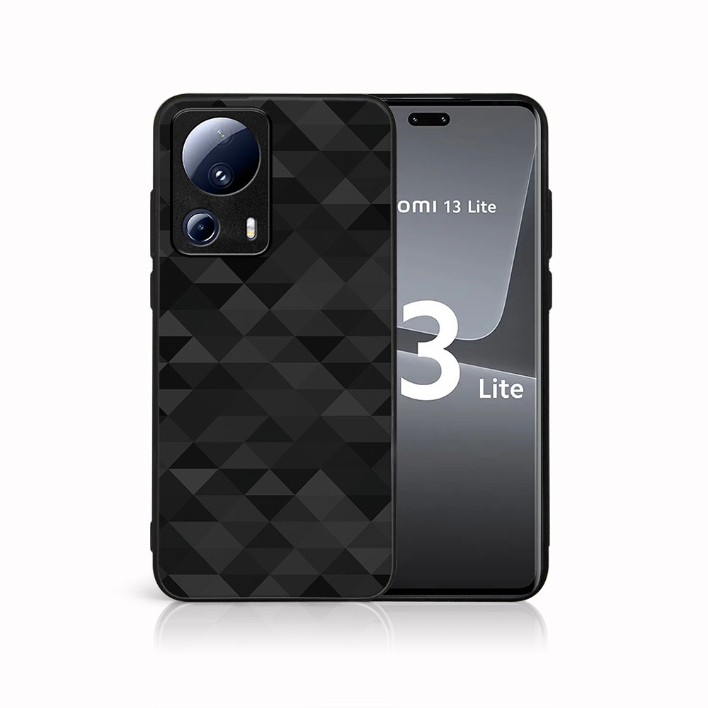Levně MY ART Ochranný kryt pro Xiaomi 13 Lite BLACK TRIANGLES (232)