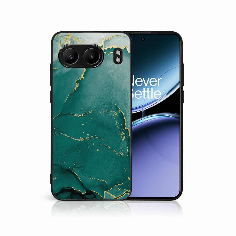 Levně MY ART Ochranný kryt pro OnePlus Nord 4 5G GREEN MARBLE (145)