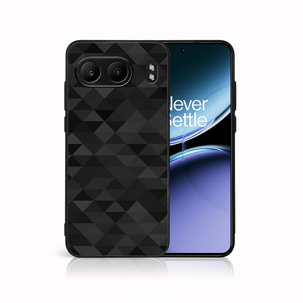 Levně MY ART Ochranný kryt pro OnePlus Nord 4 5G BLACK TRIANGLES (232)