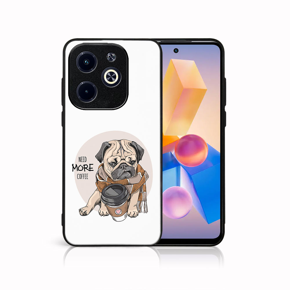 Levně MY ART Ochranný kryt pro Infinix Hot 40i MORE COFFEE (184)