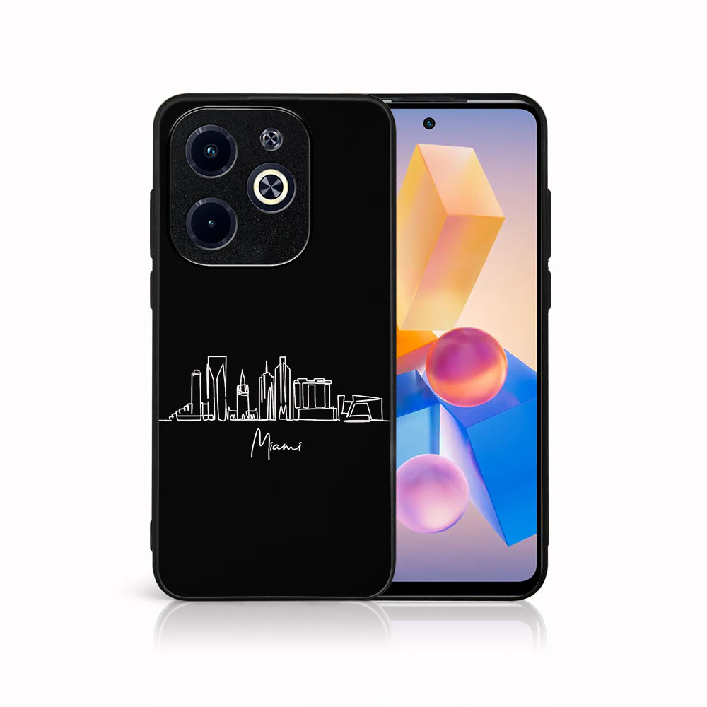 Levně MY ART Ochranný kryt pro Infinix Hot 40i MIAMI (211)
