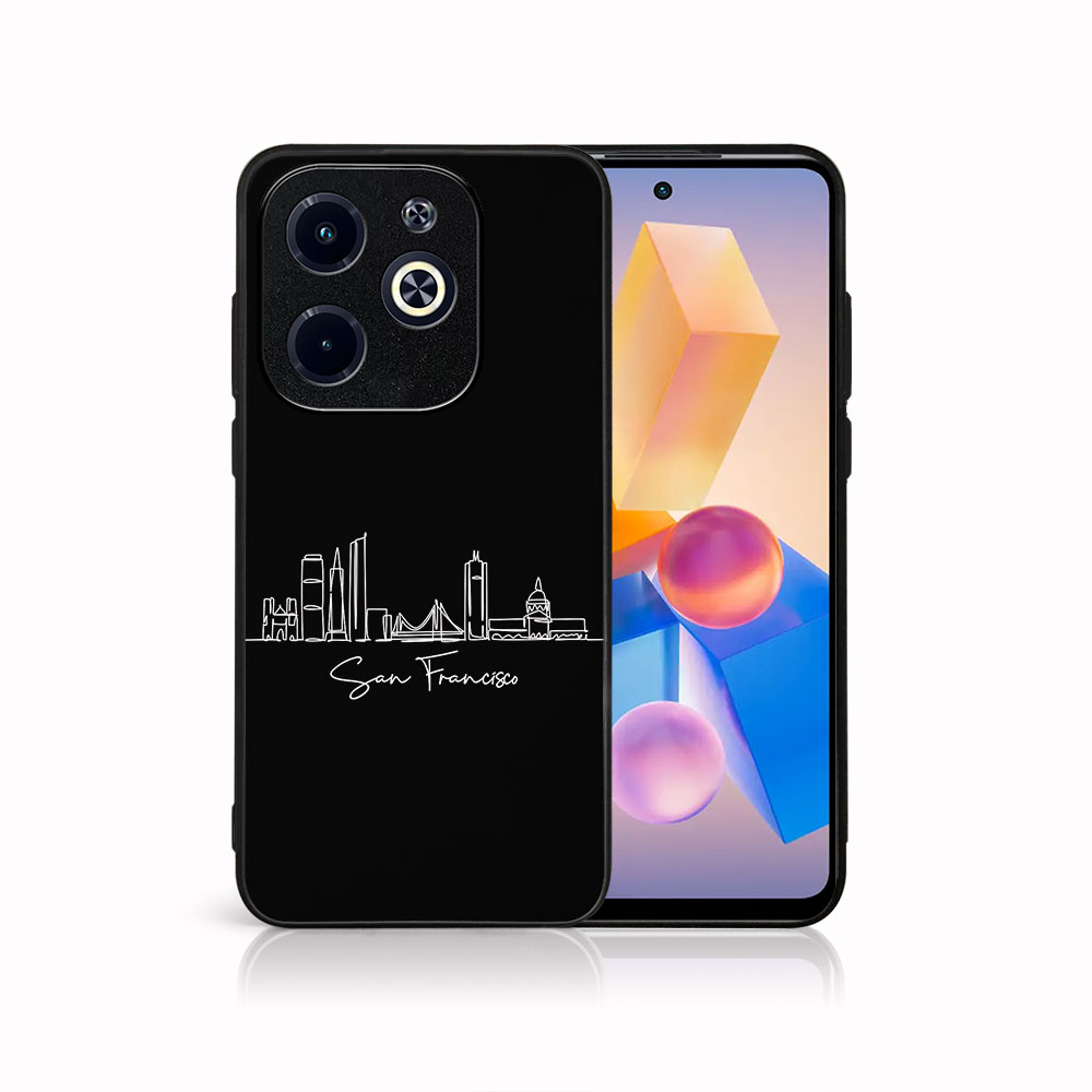 Levně MY ART Ochranný kryt pro Infinix Hot 40i SAN FRANCISCO (212)