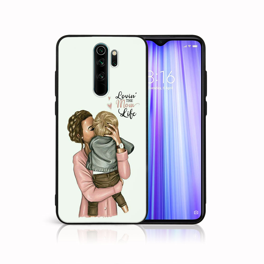 Levně MY ART Silikonový obal Xiaomi Redmi Note 8 Pro MOM LIFE (118)