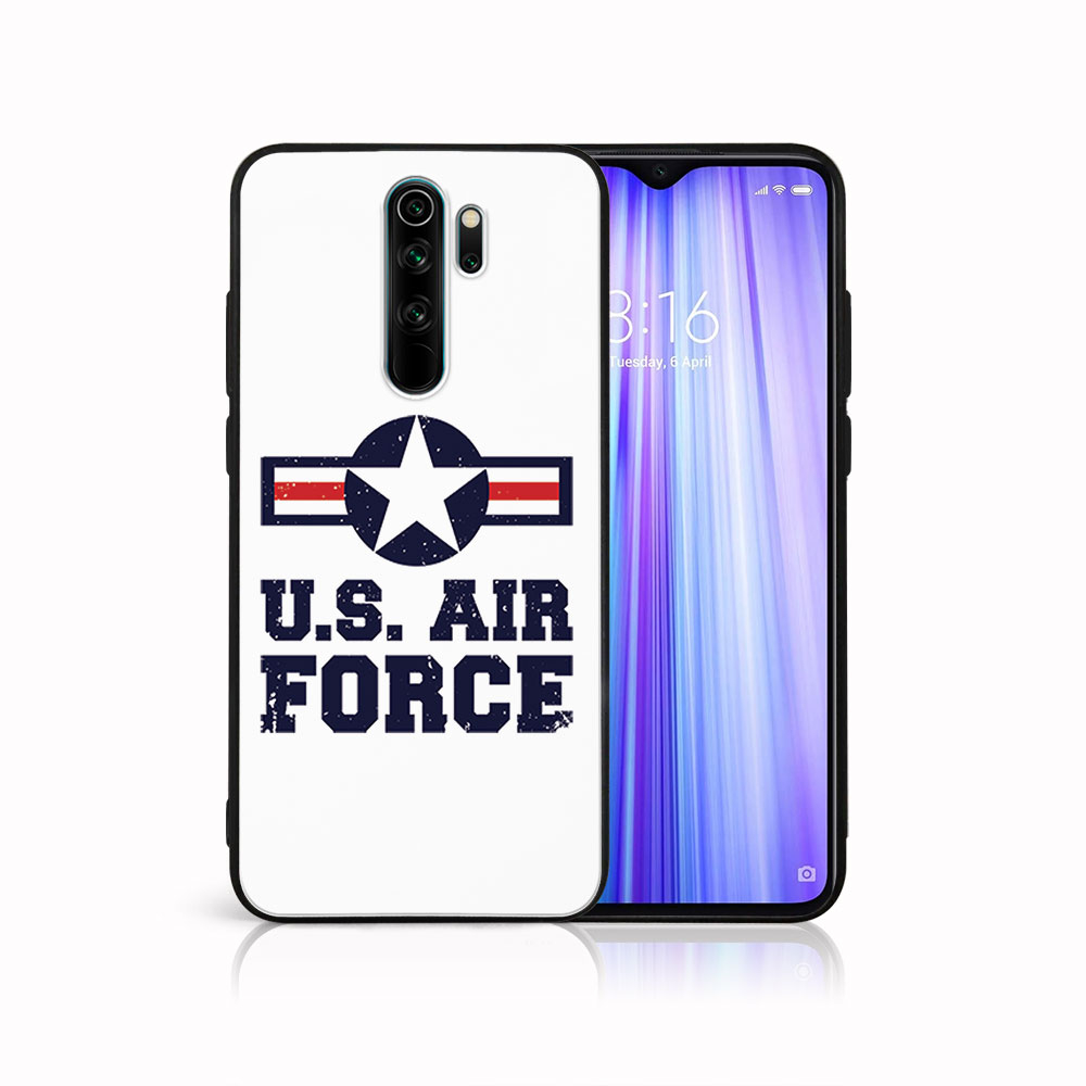 Levně MY ART Silikonový obal Xiaomi Redmi Note 8 Pro AIR FORCE (023)