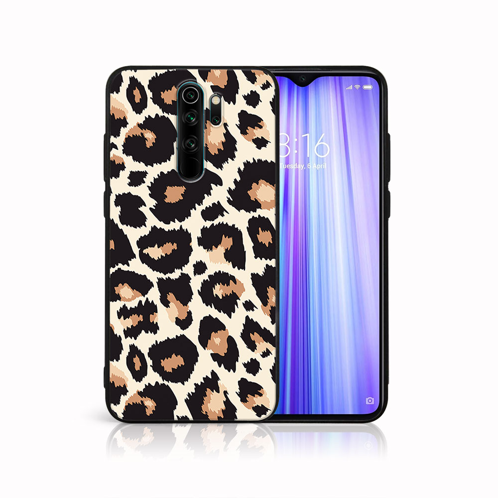 Levně MY ART Silikonový obal Xiaomi Redmi Note 8 Pro LEOPARD (047)
