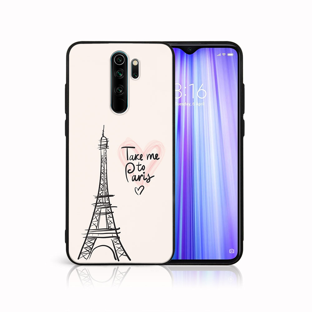 Levně MY ART Silikonový obal Xiaomi Redmi Note 8 Pro PARIS (057)